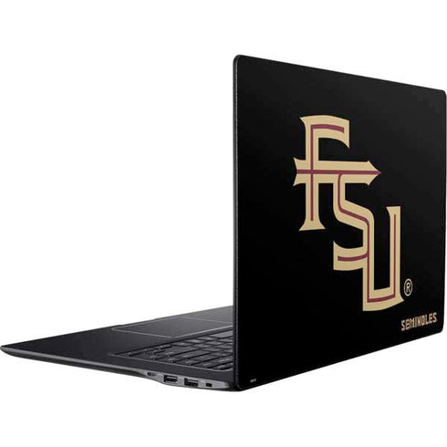 FSU Seminoles Black Ativ Book 9 (15.6in 2014) Skin